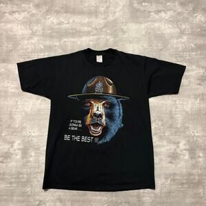 Vintage 1990s bear nature t shirt